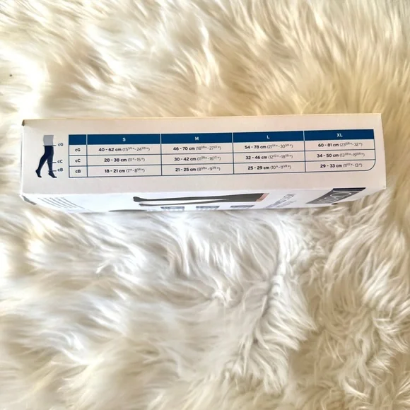 💖 Jobst For Men Thigh High CT Stockings 20-30 mmHG, NWT - Picture 4 of 15